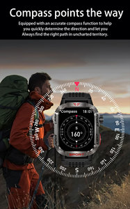 Oem <span class=keywords><strong>2025</strong></span> tập thể dục Smartwatch la bàn 2.01 inch hiển thị đèn pin máu Oxy Màn hình ht29 thể thao ngoài trời Xem hoạt động Tracker - Product Image 5