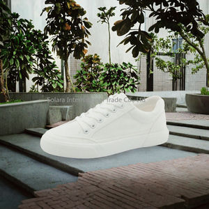 Chaussures basses blanches pour hommes, vente chaude, classiques, décontractées, respirantes, résistantes à l'usure, printemps, été, automne, doublure en mesh, semelle en PU - Product Image 2