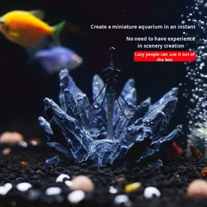 อุปกรณ์ตกแต่งตู้<span class=keywords><strong>ปลา</strong></span> ชุดหินประดับตกแต่งตู้ปลา พร้อมต้นไม้น้ำ <span class=keywords><strong>ค</strong></span>รบชุด - Product Image 4