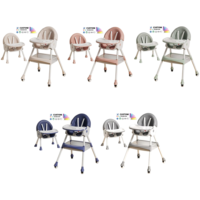 Chaise haute multifonctionnelle pour bébé, chaise haute pour manger, chaise haute pour bébé à domicile, siège rehausseur pour table à manger, chaise haute pour l'apprentissage des enfants