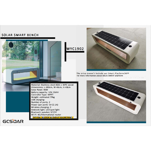 Sistema Solar Inteligente Multifuncional con Carga de Teléfono, Servicio WiFi, Luces LED y Ecológico - Product Image 5