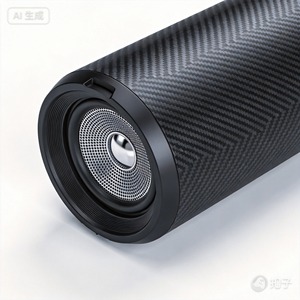 Carcasa de Altavoz de Fibra de Carbono - Product Image 1