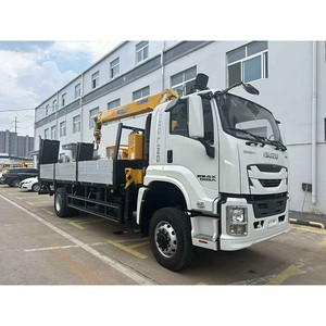 รถเครนติดรถบรรทุก ISUZU GIGA ขนาด 10 ตัน พร้อมรีโมทคอนโทรล บูมยืดไสลด์ได้ ขายร้อนจากโรงงาน - Product Image 2