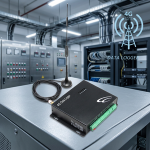 4G Temperature Data Logger Metal Body With Antenna For Remote Monitoring - Product Image 1