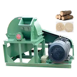 Diesel Electric Straw Garden Green Branch Crusher Wood Slicer Machine