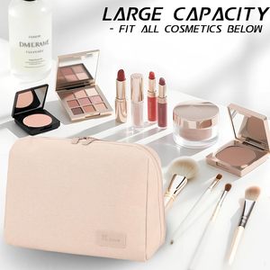 Bolsas <span class=keywords><strong>de</strong></span> Almacenamiento <span class=keywords><strong>de</strong></span> Cosméticos Oxford Reciclables y Ecológicas, con Cierre, Lisas, Portátiles, Modernas, <span class=keywords><strong>de</strong></span> Gran Capacidad, Esenciales para Viajes - Product Image 1