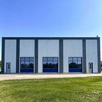 Usine à structure métallique préfabriquée avec espace de bureau, bâtiment métallique préfabriqué durable pour la fabrication et le stockage