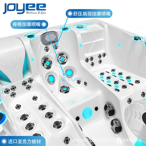 Piscine extérieure intelligente à température constante JOYEE, pour villas, maisons d'hôtes et spas - Product Image 5
