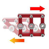 Panneau de localisation de forage de trou droit à 90 degrés personnalisé de charpentier 3-10mm mortaise Tenon luminaire meubles bricolage sertissage en boîte