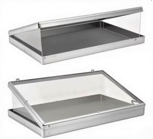 Espositore Portatile in Alluminio e Acrilico 2025 con Coperchio Trasparente per Carte TCG, con Chiusura di Sicurezza - Product Image 2