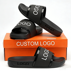 OEM 하이 퀄리티 CE 로고와 사용자 정의 슬리퍼 여름 야외 EVA 수영장 슬라이드 인쇄 신발 사용자 정의 로고 슬라이드 디자이너 슬리퍼 - Product Image 1
