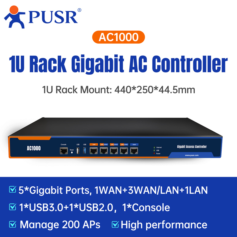 1U Rack Gigabit AC Controller