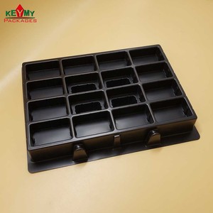 Tùy Chỉnh Màu Đen Hoặc Trắng PVC/PS Hiển Thị Khay/Hộp Cho Mỹ Phẩm Sản Phẩm Khuyến Mãi Ở Thâm Quyến - Product Image 1