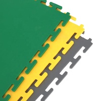 Dalle PVC Emboîtable Robuste Design Moderne Antidérapante Revêtement Vinyle pour Intérieur Entrepôt Garage École Pose Facile