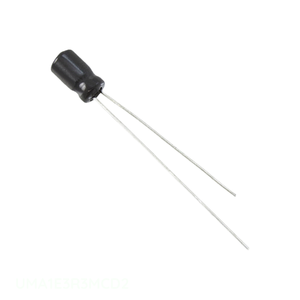 ตัวเก็บประจุแบบ Through Hole CAP ALUM 3.3UF 20% 25V RADIAL TH รุ่น UMA1E3R3MCD2 ของผู้ผลิต Channel - Product Image 1