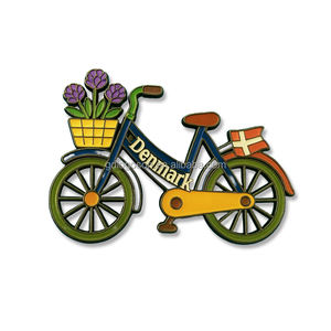 Aimants de réfrigérateur en métal émaillé <span class=keywords><strong>Strasbourg</strong></span> France, aimant de réfrigérateur 3D, souvenirs de voyage, cadeaux artisanaux en métal - Product Image 5