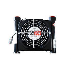 Refroidisseur d'huile hydraulique AF0510T220V/380V/24V/12V – Échangeur de chaleur à ventilateur économe en énergie, radiateur, composants essentiels de la plaque moteur en aluminium - Product Image 2