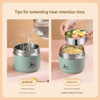 Stoples Makanan Vakum Isolasi Stainless Steel 1,8L untuk Makanan Panas dan Dingin, Mulut Lebar, Anti Bocor, untuk Dewasa, Tahan Panas hingga 10 Jam