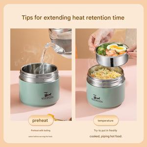 Recipiente Térmico <span class=keywords><strong>de</strong></span> Acero Inoxidable <span class=keywords><strong>de</strong></span> 1.8L <span class=keywords><strong>para</strong></span> Alimentos Calientes y Fríos, Boca Ancha, Hermético, <span class=keywords><strong>para</strong></span> Sopas, <span class=keywords><strong>para</strong></span> Adultos, Mantiene el Calor por 10 Horas - Product Image 6