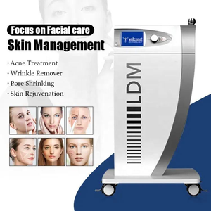 Appareil de soin du visage multifonctionnel 10 MHz à <span class=keywords><strong>micro</strong></span>-massage, gouttelettes d'eau, élimination des graisses, régénération de la peau, machine ABS avec gel - Product Image 3