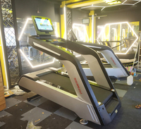 Caminadora Motorizada de Lujo con Pantalla LCD, Máquina de Ejercicio Físico, Caminadora Eléctrica Comercial para Gimnasio