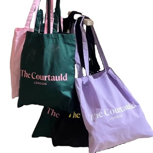 Xuerry Wholesale High Quality Colored Eco-friendly Reusable Cotton Bag Custom logo Print <b>Tote</b> Bag Canvas Shopping Bag - Product Image 1