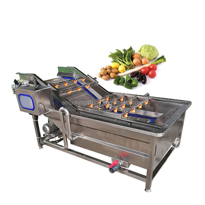 vegetable flotation washer/bubble washing machine for fruits and vegetable/industrial fruit washer green leaf vegetable