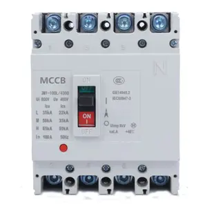 Seanro Dc Mccb 2P 3P 4P 160 Amp 200 Amp 250amp 300 Amp Molded Case Circuit Breaker