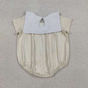 Mono de Bebé RTS, 95% Algodón, Spandex, Estampado Informal, Ropa para Recién Nacido, Body para Bebé Niña, Tela de Lana Peinada, 200-220 g/m² - Product Image 2