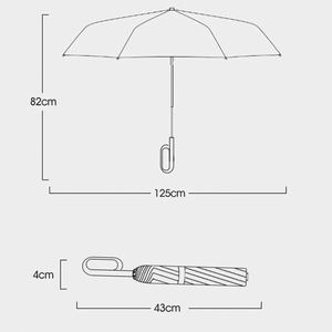 20 Ribs Travel Inverted With Ring Buckle Portable 49 Inch Large Strong <b>Windproof</b> <b>Umbrellas</b> Rain Sun Uv <b>Umbrella</b> Gift - Product Image 1
