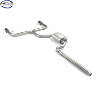 FUDKLi Catback pour Volkswagen Golf 6th Gen GTI Scirocco 1.4T 2.0T système d'échappement de haute qualité silencieux soupape à vide soupape à distance
