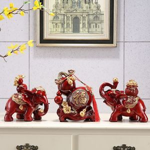 กระเป๋าเงินนำโชคประดับรูปช้างของตกแต่งห้องรับแขกตู้ไวน์หนึ่งคู่ของขวัญขึ้นบ้านของขวัญแต่งงาน - Product Image 4