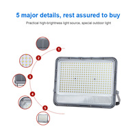 Projecteur marin modulaire KCD City Color 512 RGB 100W 200W 300W 400W équivalent à un projecteur LED pour l'éclairage sportif