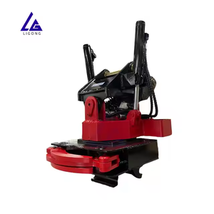 Tiltrotator Inclinación 45 grados Rotación hidráulica Acoplador de enganche rápido para excavadora <span class=keywords><strong>3.5Ton</strong></span> 4 Ton - Product Image 1