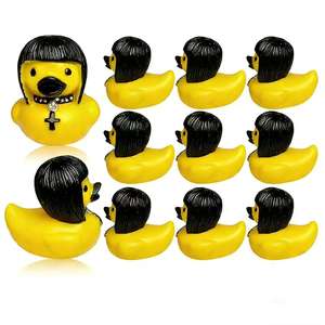 Groothandel op maat gemaakte mini 2 inch niet-gewone rubberen eendjes van vinyl, piepend, waterdrijvend badspeelgoed, rubberen eendjes - Product Image 1