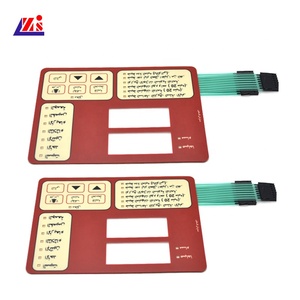 Hiệu Suất Cao Mô Hình Chống Thấm Vật Liệu PET Tùy Chỉnh PCB Màng Chuyển Đổi Bảng Điều Khiển Bàn Phím Với LED - Product Image 5