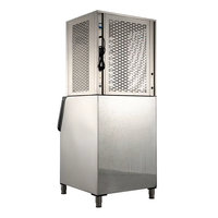 Machine à glaçons en flocons de grande capacité pour usage commercial et industriel, produisant 500 kg par jour avec filtre à eau