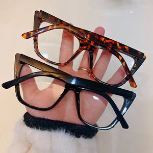 Montature per <span class=keywords><strong>Occhiali</strong></span> con Lenti Trasparenti Effetto Occhio <span class=keywords><strong>di</strong></span> <span class=keywords><strong>Gatto</strong></span>, <span class=keywords><strong>Occhiali</strong></span> Anti Luce Blu alla Moda con Strass - Product Image 6