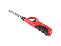 Briquet à gaz moderne Isqueiro Gun, rechargeable, portable, antidérapant, en plastique, au butane, coupe-vent, écologique