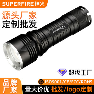 ซุปเปอร์ไฟร์ F11-T 10W 26650 ไฟฉายซูมแบบชาร์จไฟได้ไฟ LED กลางแจ้ง - Product Image 5