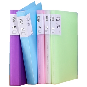 A4 PP Rõ Ràng Trong Suốt Có Thể Nạp Lại Hiển Thị Thư Mục Tệp Bỏ Túi Trình Bày Sách Rõ Ràng - Product Image 2