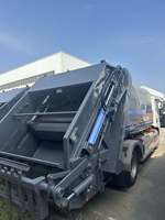 Camion poubelle électrique EV à énergie nouvelle personnalisable, modèle 4x2, capacités de 5 à 10 m³ pour la collecte des déchets