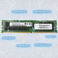 Mémoire serveur 32 Go UCS MR X32G2RT H DDR4 RDIMM 2933 ECC 2Rx4 Registered 288 broches pour centre de données, testée