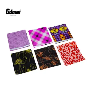 GDMEI Custom High Quality Embossed Colored Pre Cut 500 Hair Foils Pop Up Printed Hair Salon Foil Paper Sheet
