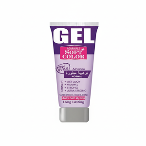 Gel coiffant à base de plantes à l'aloe vera pour une tenue forte, effet texturisant doux et hydratant pour les cheveux et la barbe - Product Image 1