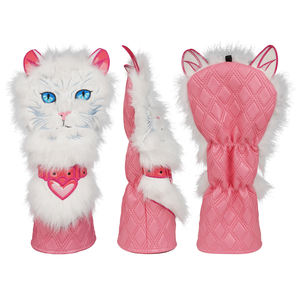 Новый дизайн, плюшевый чехол из искусственной кожи для животных, кошек, медведей, волка, гольфа, чехол для водителя, Деревянный чехол для головы водителя, клубный Чехол Для Гольфа - Product Image 3