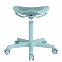 Chaise ergonomique à selle réglable en hauteur, pivotante et roulante pour salon, clinique de beauté, cabinet dentaire