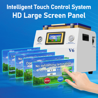 Machine tout-en-un YYD Factory V6 pour lamination OCA et élimination des bulles LCD, équipement de réparation d'écrans de téléphones portables