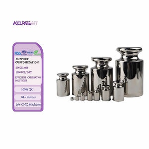 أوزان بمقياس دقيق للمعايرة g ، g E2 F1 <span class=keywords><strong>F2</strong></span> M1 وزن من الفولاذ المقاوم للصدأ مع صندوق ABS - Product Image 1