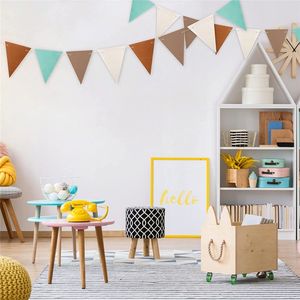 Новые утолщенные флаги из войлока с сублимационной сублимацией флаги флажки для детского душа баннер - Product Image 2